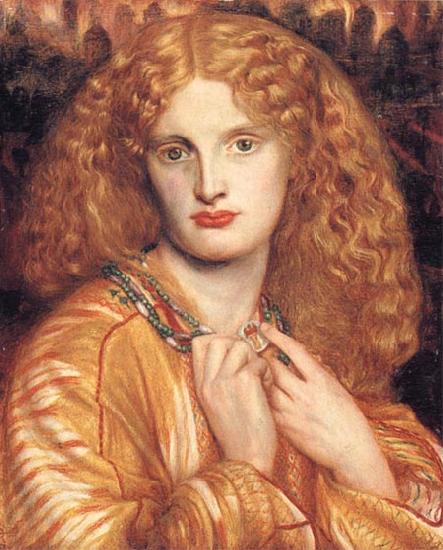 Dante Gabriel Rossetti Helen of Troy Sweden oil painting art